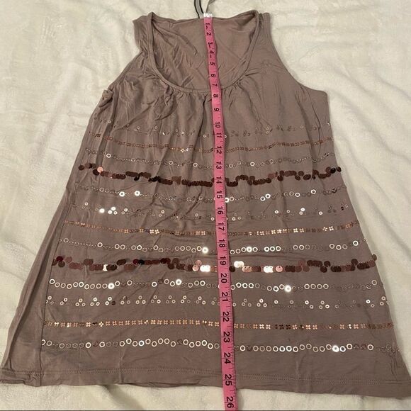 Kische tan sequence tank top large - Picture 6 of 6